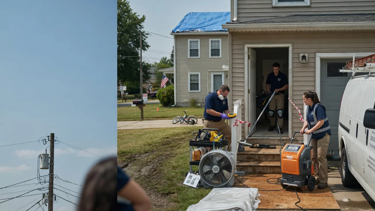 Water Damage Repair in West Hamlin, WV near me